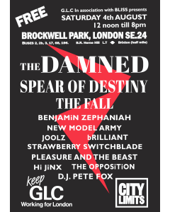 The Damned at Brockwell Park