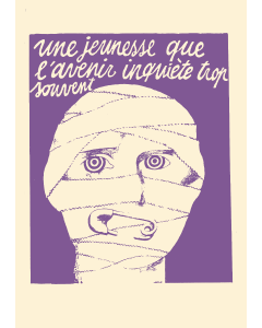 Une jeunesse que l'avenir inquiete trop souvent